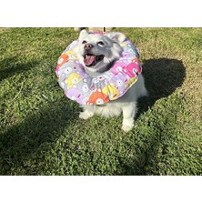 Kedi ve Köpek Boyunluk-Elizabeth Yakalık Operasyon Boyunluk-Kedi Boyun Yastığı(Ayıcıklar) (M)