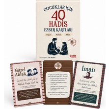 Çelik Yayınevi Çocuklar Için 40 Hadis Ezber Kartları – Eğitici Dini Bilgi ve Güzel Ahlak Kartları