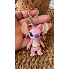 Minikat 3D Stitch Angel Anahtarlık