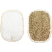 Yumuşak Sisal Koton Duş Lifi - 14CM x 17CM