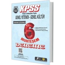 Trendexa Dev Kadro Kpss Genel Yetenek Genel Kültür Muhteşem 6 Deneme Çözümlü