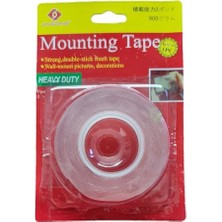 Şeffaf Çift Taraflı Bant,çift Taraflı Yapışkan Bant Şeffaf 19MM x 4m (4 Metre)