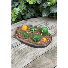 Silikon Saguaro Kaktüs Mum Kalıbı, Yaratıcı Tasarımlar Için Uygun