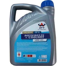 Aty Organik Antifriz 3 Lt Mavi -37 Derece
