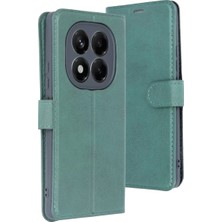 Ematcrt Mey Ithalat®   Redmi Note 15 Pro 5g Trend S Plus Kapaklı Kılıf - Yeşil