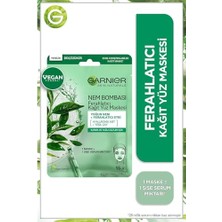 Garnier Nem Bombası Ferahlatıcı Kağıt Maske