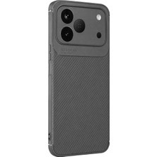 Zenviaa Newface Tecno Spark 50 4g Auto Focus Karbon Kapak - Gri ZENVIAAC12