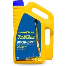 Goodyear Fuel Max 0W-30 Dpf Tam Sentetik Motor Yağı 5 Litre