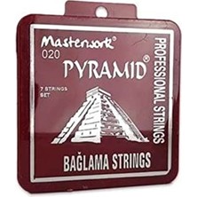 Pyramid Bağlama Teli - 0,20 Saz Teli - Tezene Hediyeli