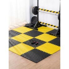 16 Parça 50X50 Puzzle Tata 200X200 Kurlumlu Fitness Spor Yo Pilates Matı