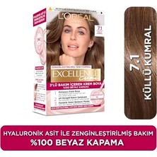 L’oréal Paris Excellence Creme 7.1 Küllü Kumral Saç Boyası