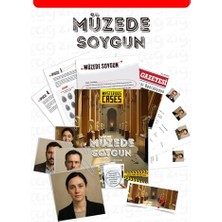 Mysterious Cases Müzede Soygun, Dedektif Dosyası, Gizem Çözme Oyunu, Şüpheli Kartları ve Ipucu Belgeleri ile