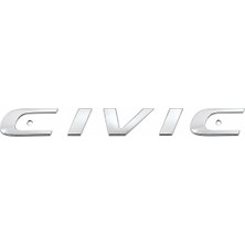 İTHAL Honda Civic Fc5 2016-2021 Arka Bagaj Civic Yazısı