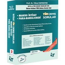 Makro Iktisat – Para – Banka – Kredi Tüm Çıkmış Sorular 2025-4T Yayınevi