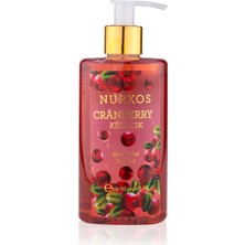 Nurxos Kızılcık (Cranberry) Duş Jeli 300 ML – Meyvemsi Çiçeksi - 9223