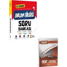 Anla Kazan Yayınları 2027 Isem 2027 8. Sınıf Anlam Bilgisi Soru Bankası+Anla Kazan Paragraf