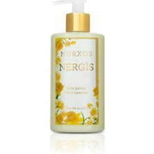 Nurxos Nergis Unisex Vücut Losyonu 300 ML – Meyveli Odunsu Vücut Kremi - 9153
