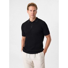 Back And Bond Antrasit Erkek Regular Fit Polo T-Shirt BTR4004000000