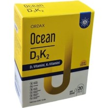 Orzax Ocean D3 K2 Damla 20 ml
