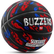 Odea Telvesse TB500 Buzzers Basketbol Topu Grafiti Kauçuk Dayanıklı Deep Channel Kabartmalı No:7