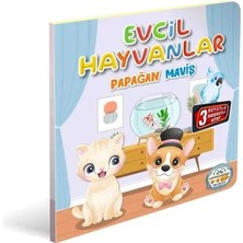 Trendexa Evcil Hayvanlar Papağan Maviş 3 Boyutlu