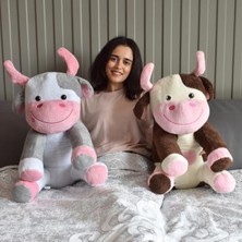 Odea Yaklaşık 80 cm Boyutunda Sevimli Pelüş Inek