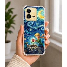 Vivo Y22S Uyumlu Şeffaf Telefon Kılıfı Baskılı Premium Silikon Koruyucu Kılıf
