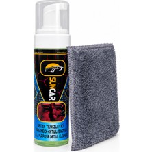 Suncar Detay Köpük Leke Çıkarıcı + Scrub Pad (Ovma Pedi) – 150 ml