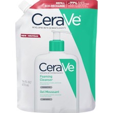 Odea Cerave Köpüren Temizleyici Seramid Içeren Normal ve Yağlı Ciltler Için Yüz ve Vücut Yeniden Dolum Paketi 473ML