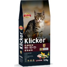 Klicker Yavru Kedi Maması Tavuklu 12 kg