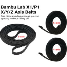 Birfigurum Bambu Lab X1/p1 Gt2 Kayış Seti X/y/z