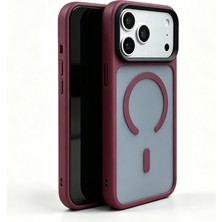 The Gencoo iPhone 18 Pro Max Kılıf Magsafe Destekli Kamera Yükseltili Mat Parmak Izi Tutmayan Silikon Tgco