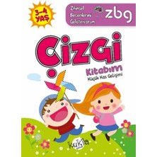 Trendexa Zbg 3-4 Yaş Çizgi Kitabım