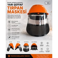 İmaya Yarı Şeffaf Tırpan Maskesi IM5500012 Ergonomik, Hafif Tasarım