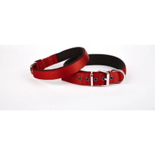 Trendexa Dokuma Köpek Boyun Tasması 45-52 cm Kırmızı
