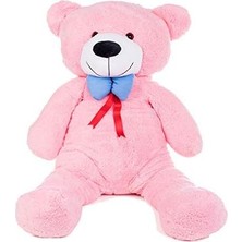 80 cm Papyonlu Sevimli Peluş Şaşkın Ayı - Sevgiliye Özel Hediyelik Oyuncak - 3 Renk Seçeneği