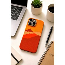 Kzn Tech iPhone 15 Pro Max Uyumlu M-Safe Destekli Açık Tuş Tasarımlı Karbon Fiber Görünümlü Premium Kılıf & Kapak