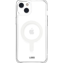 Gelalsat Newface Iphone 14 Kılıf Uag Plyo Magneticsafe Silikon - Şeffaf