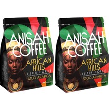 African Hills Öğütülmüş Filtre Kahve 500GR Doğu Afrika Blendi Medium ROAST%100 Arabica (2 Pak