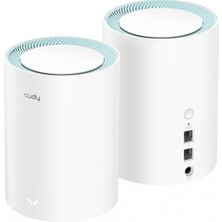 Cudy M1300 (2-Pack) AC1200 Gigabit Mesh Wi-Fi Sistemi