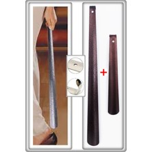 2 Adet Dayanıklı Metal Kereta Ayakkabı Çekecegi  (27 cm 46 Cm)