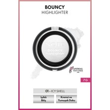 Note Cosmetics Note Bouncy Highlighter Yumuşak Kremsi Aydınlatıcı - 01 Icy Shell