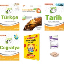 Palme Yayınevi Tyt Türkçe Matematik Tarih Coğrafya Konu Anlatım Set Yks 2027+TYT Deneme+Telefon Tutucu+Plan Defteri