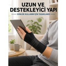 Shoppingfestr Avuç Içi Metal Destekli El Bilekliği Ayarlanabilir Cırtlı Bilek Desteği Tk