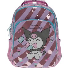 Kuromi Pembe Sırt Çantası 3193