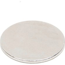 By Manyetik 50 Adet 15 x 1 mm Yuvarlak Güçlü Neodyum Mıknatıs Çap 15 mm Kalınlık 1 mm
