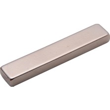 By Manyetik 6 Adet 50 x 10 x 5 mm Dikdörtgen Neodyum Mıknatıs Boy 50 mm En 10 mm Kl. 5 mm