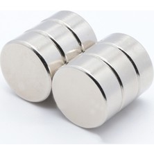 By Manyetik 3 Adet 25 x 10 mm Yuvarlak Güçlü Neodyum Mıknatıs Çap 25 mm Kalınlık 10 mm
