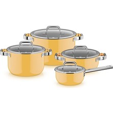 Wmf Fusiontec Mango Sarı Tencere Seti 4 Parça