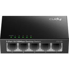Cudy FS105 5 Port 10/100 Mbps Metal Switch